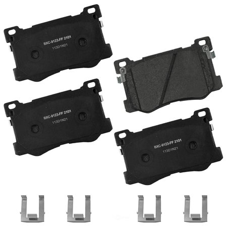 STOP BY BENDIX Stop Sbc2101 Stop Ceramic Brake Pad SBC2101